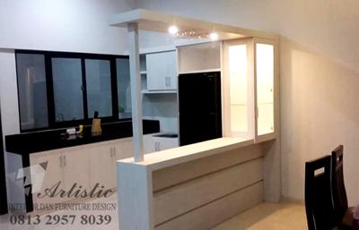 ARTISTIC Interior Murah Jogja | Jasa Mini Bar Kitchen Set Jogja |  Jasa Pembuatan Kitchen Minibar Yogyakarta  |  Mebel Minibar Dapur di Kabupaten Slem