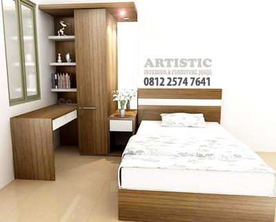 Furniture Custom Untuk Interior Kamar Kos, Home Stay , Kamar Penginapan, Guest House Rumah Tinggal di Jogja