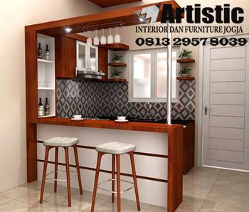 Jasa Pembuatan Kitchen Set Mini Bar Interior Jogja  |  Kitchen Set Jogja Kabupaten Sleman ,  Daerah Istimewa Yogyakarta 
